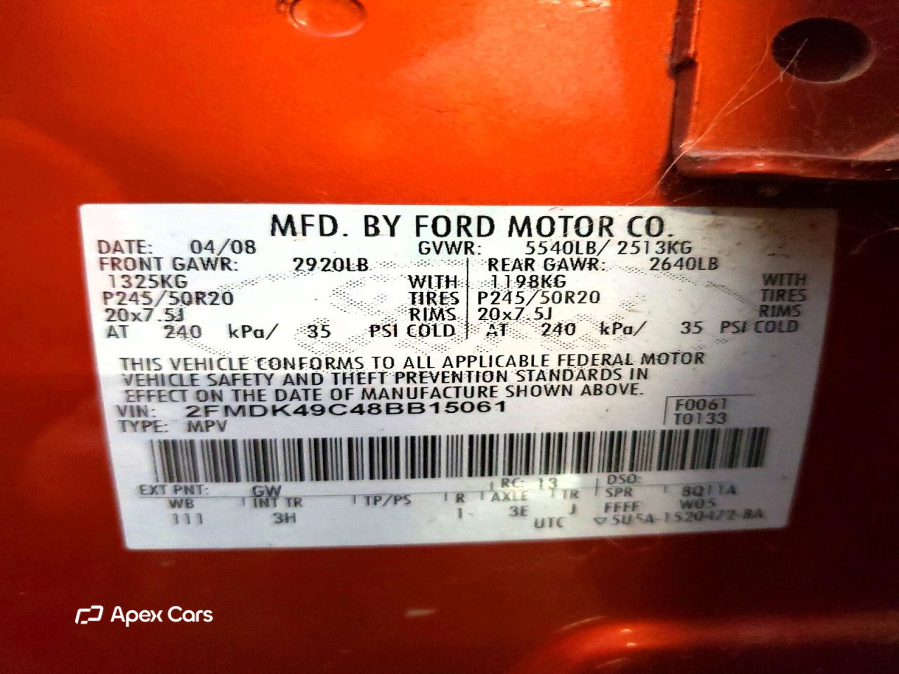 Ford Edge 2008