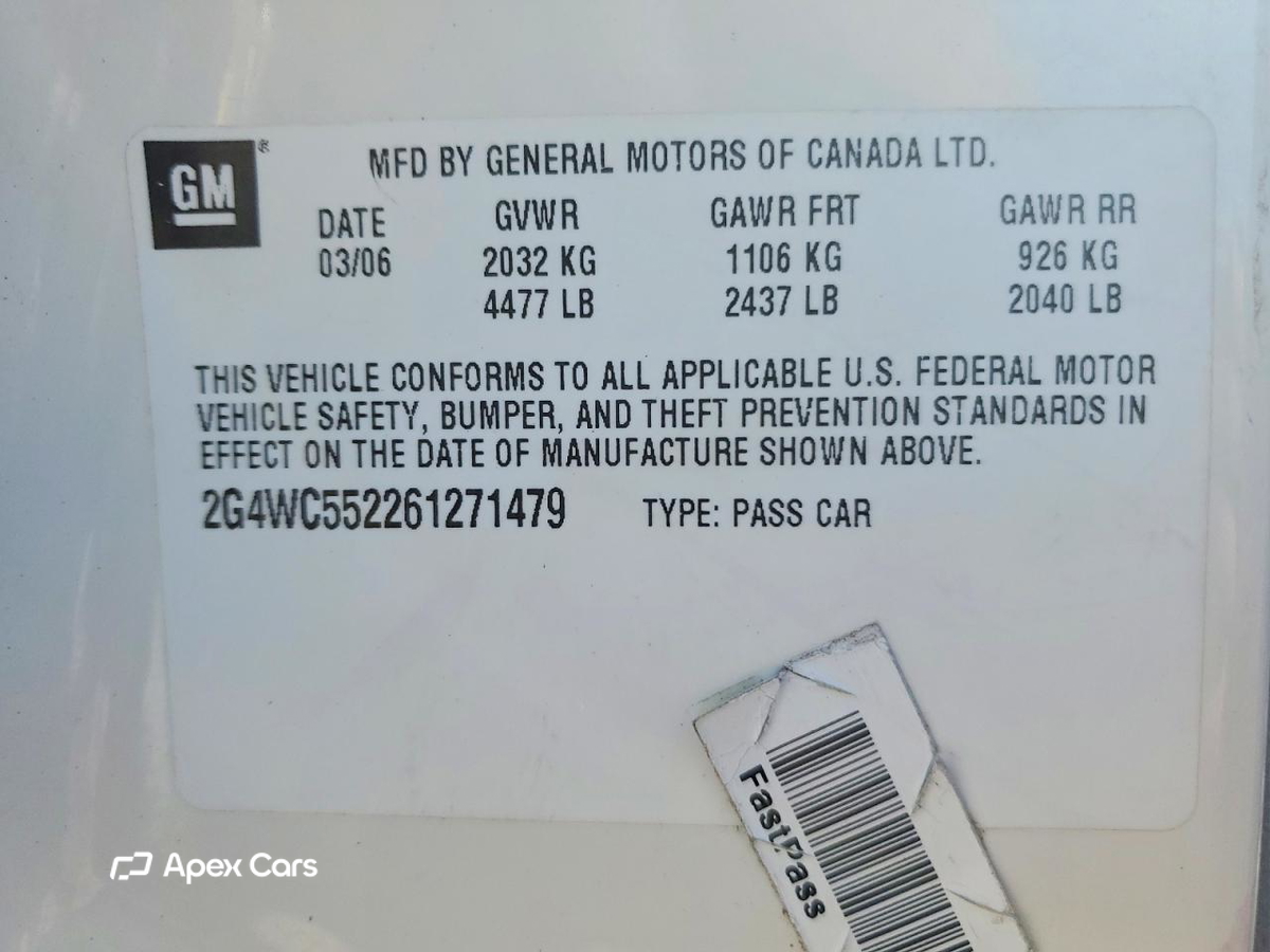 Buick LaCrosse 2006