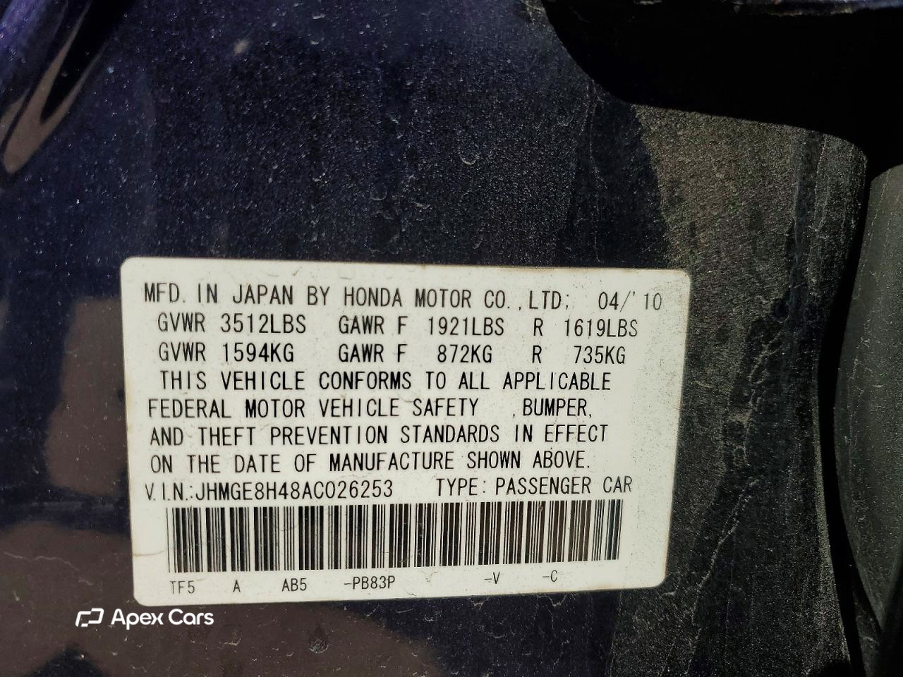 Honda Fit 2010