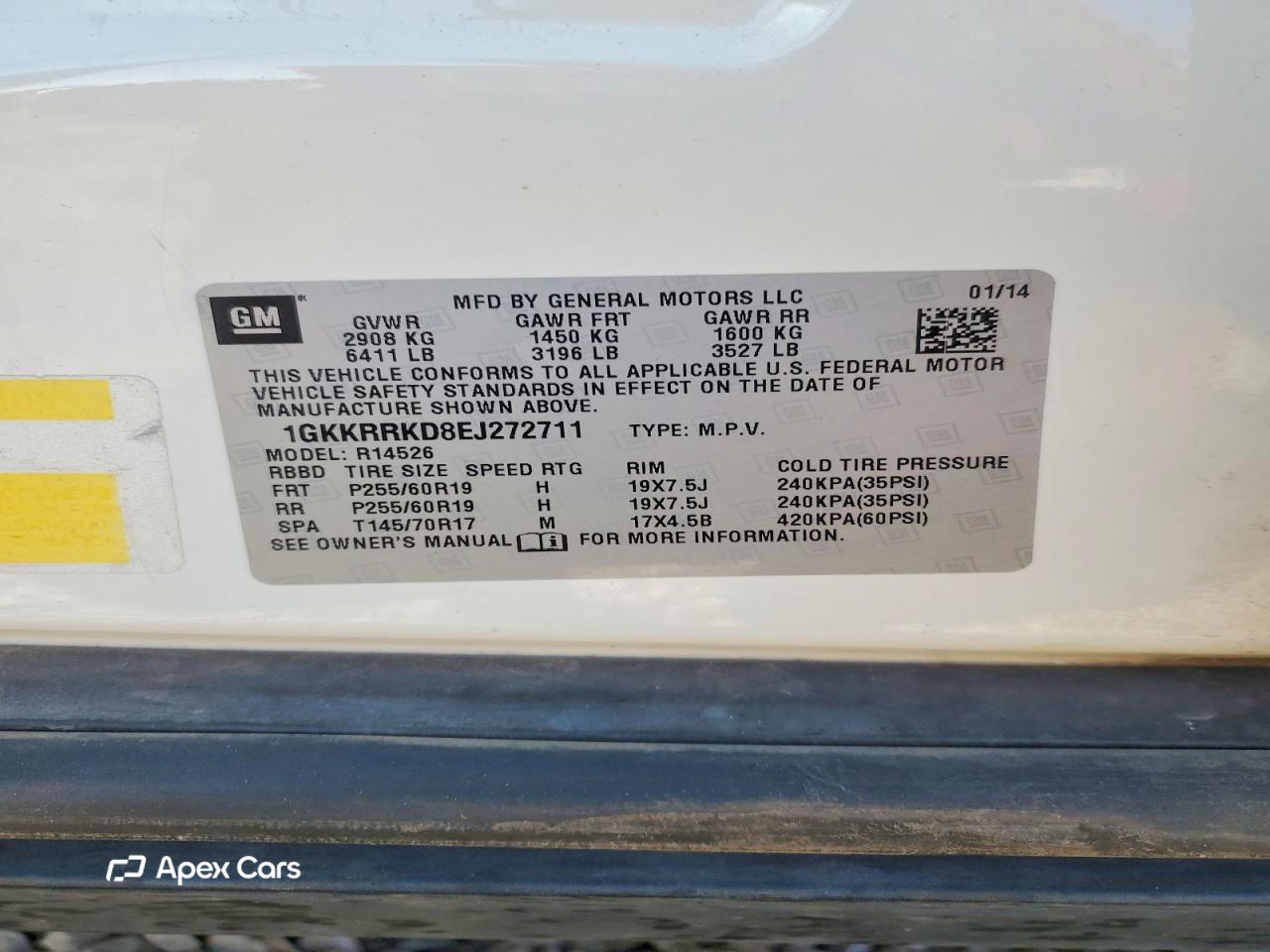 GMC Acadia 2014