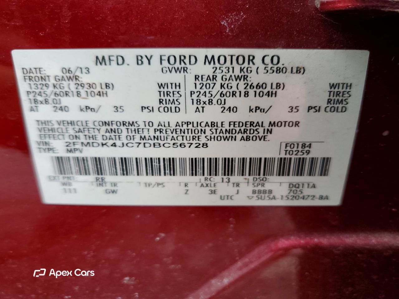 Ford Edge 2013