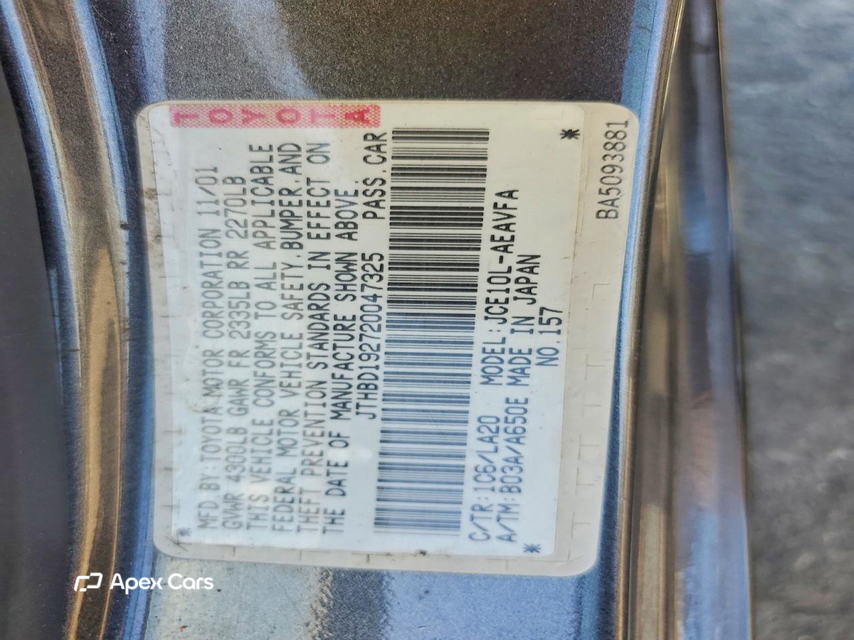 Lexus IS 2002