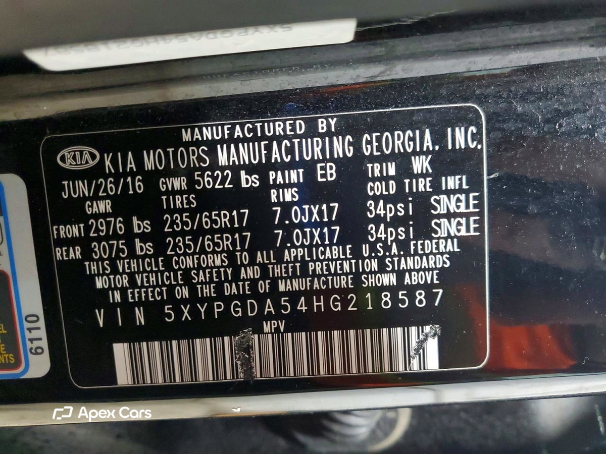 Kia Sorento 2017