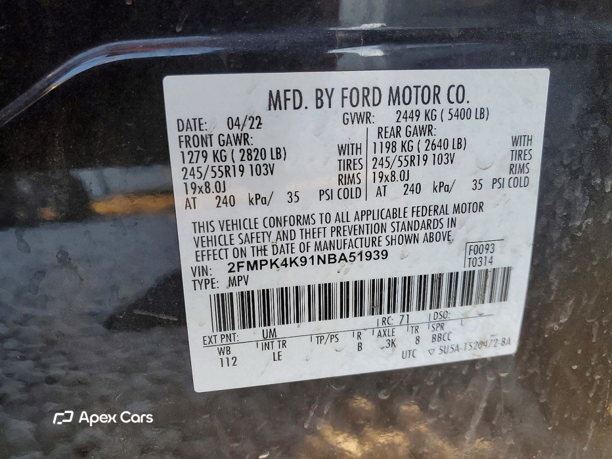 Ford Edge 2022