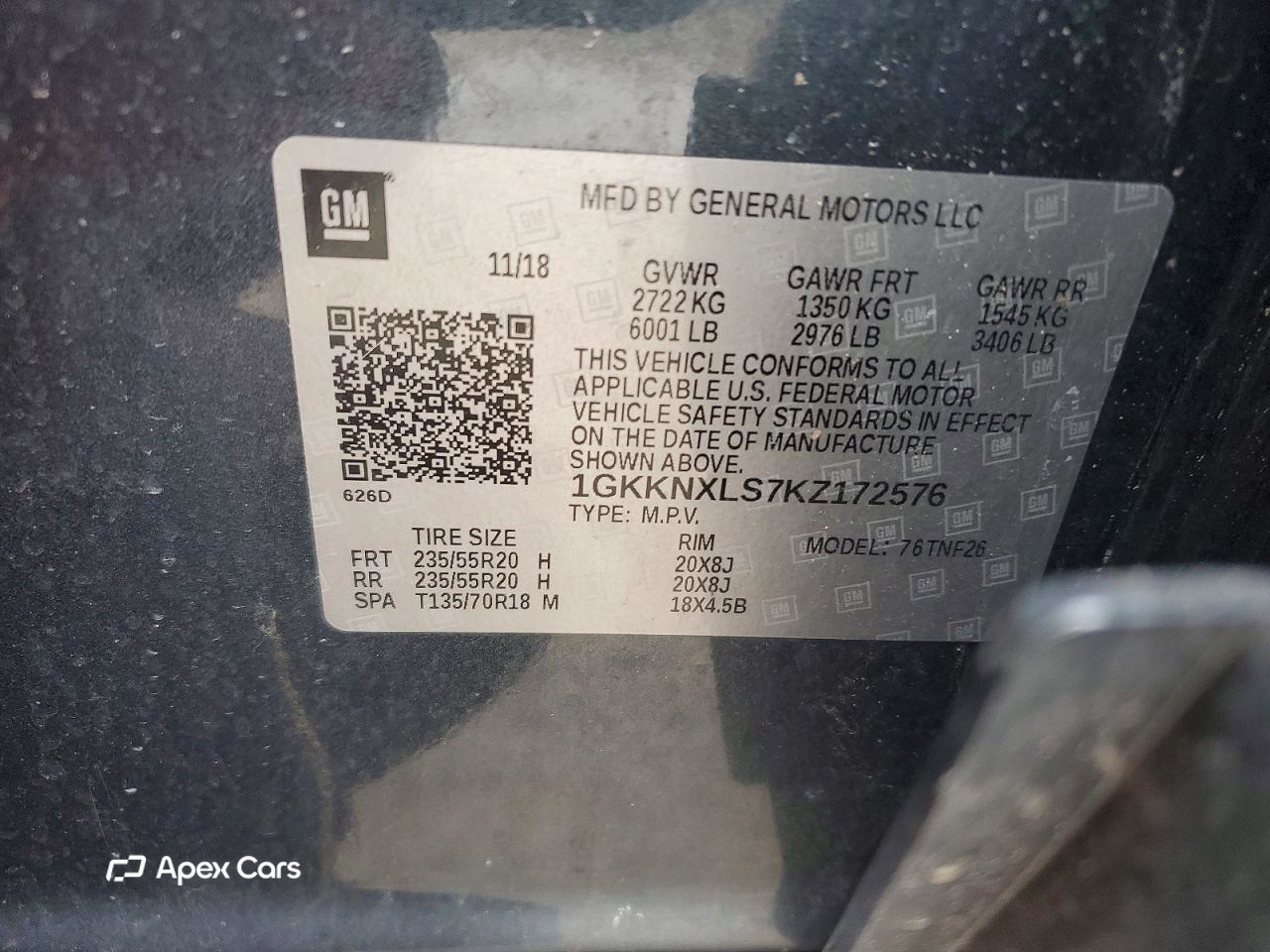 GMC Acadia 2019