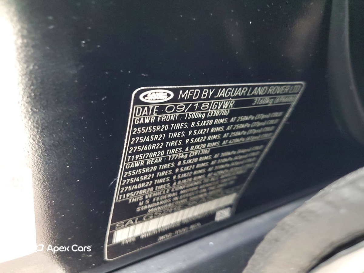 Land Rover Range Rover 2019