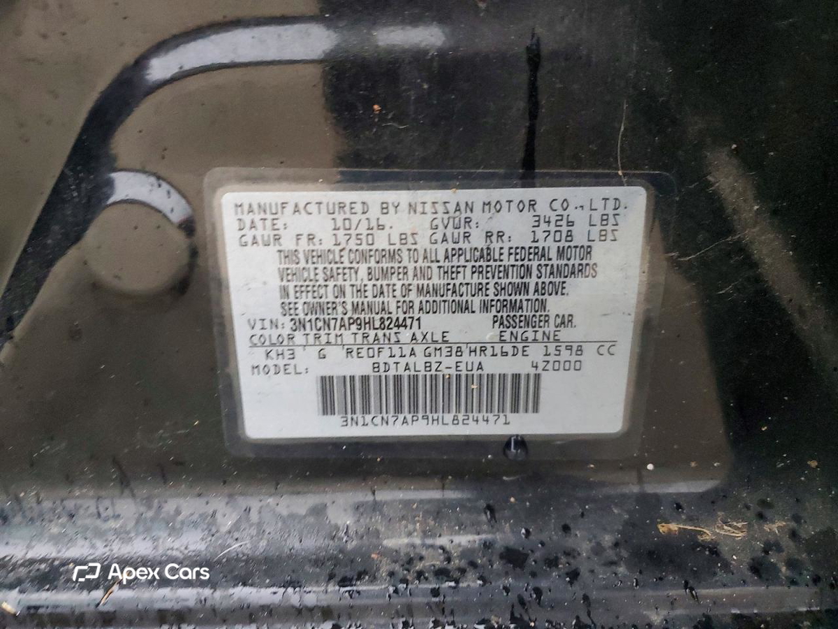 Nissan Versa 2017