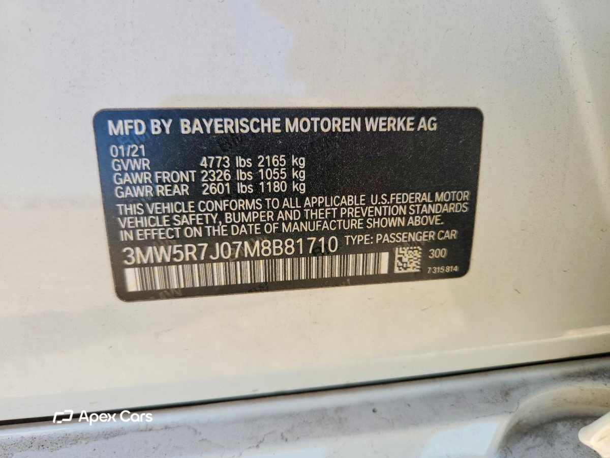 BMW Series 3 2021