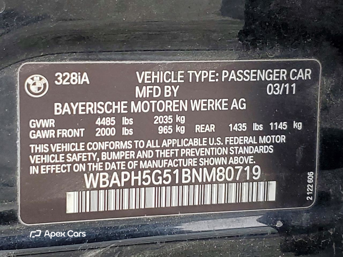 BMW Series 3 2011