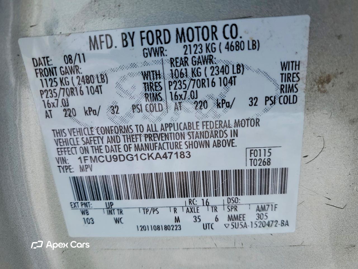 Ford Escape 2012
