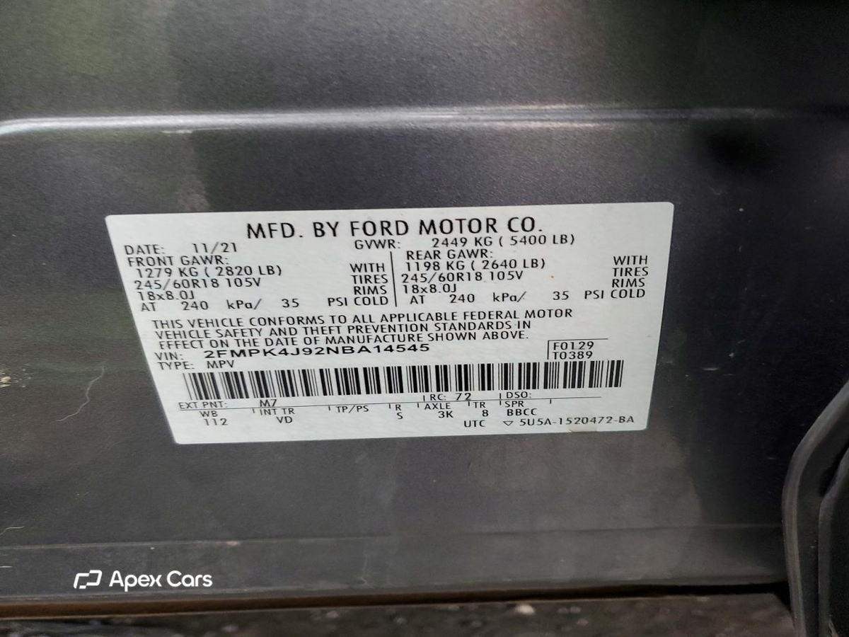 Ford Edge 2022