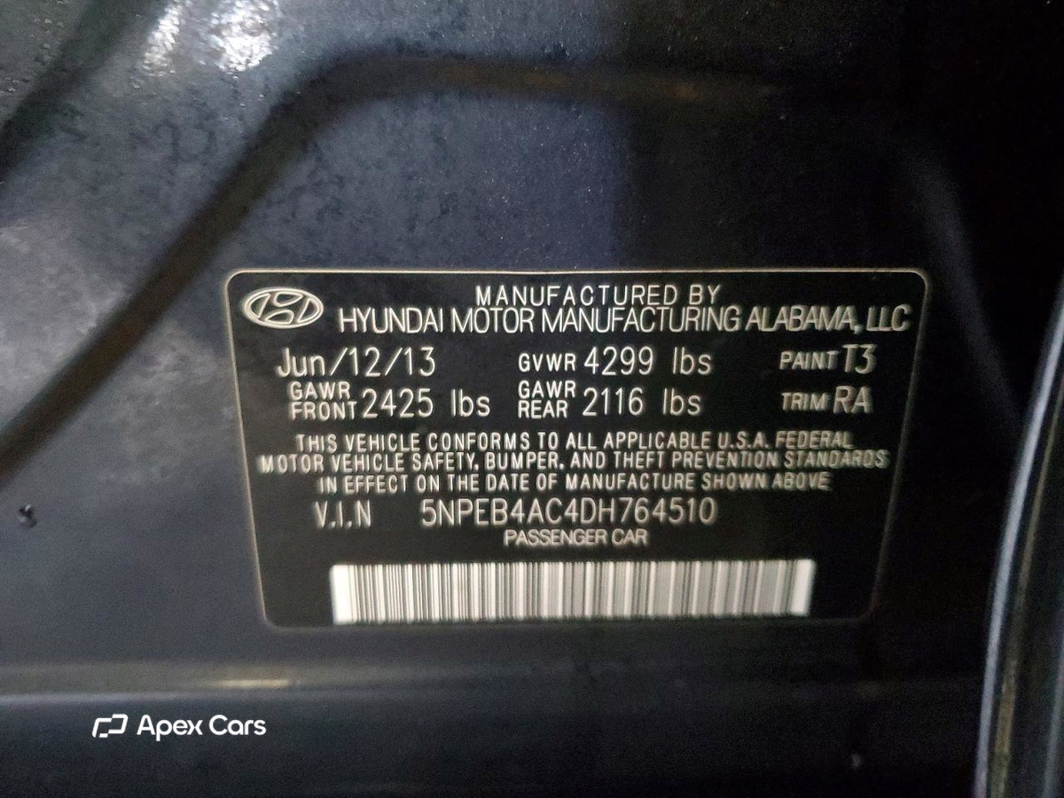 Hyundai Sonata 2013