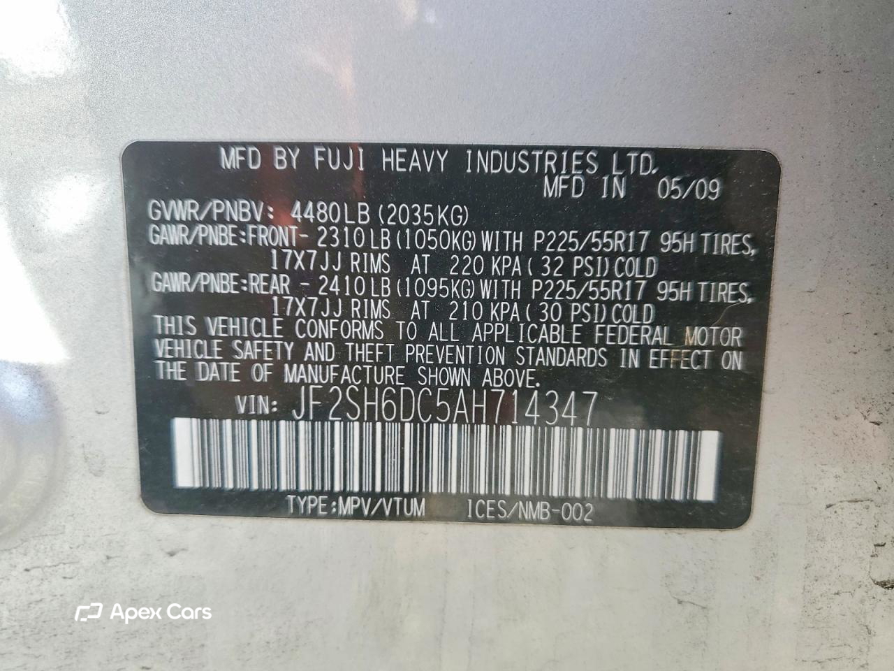 Subaru Forester 2010