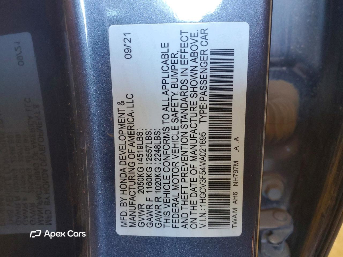 Honda Accord 2021