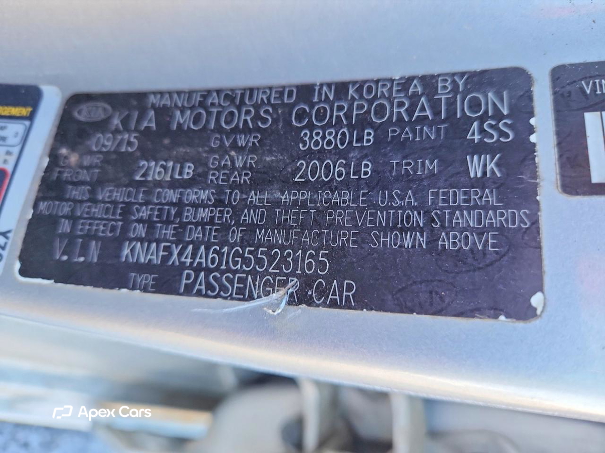 Kia Forte 2016