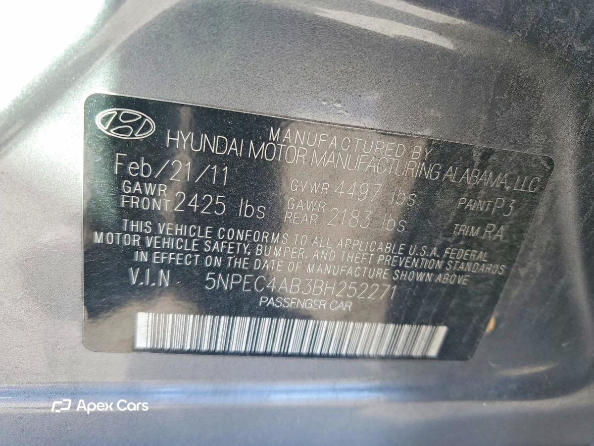 Hyundai Sonata 2011