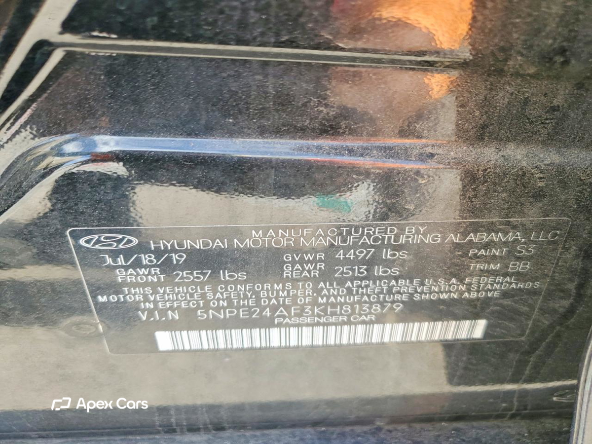 Hyundai Sonata 2019