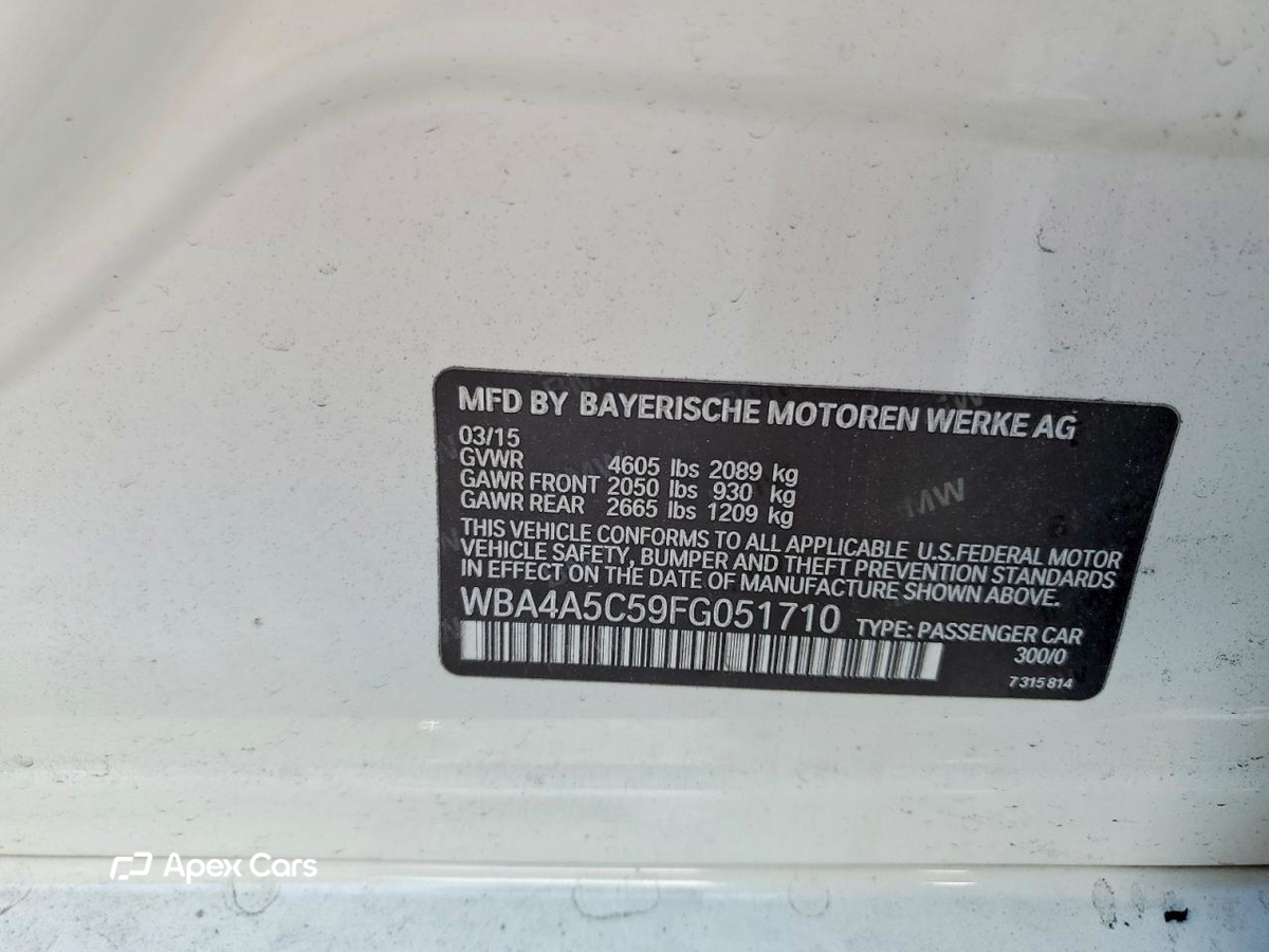 BMW Series 4 2015