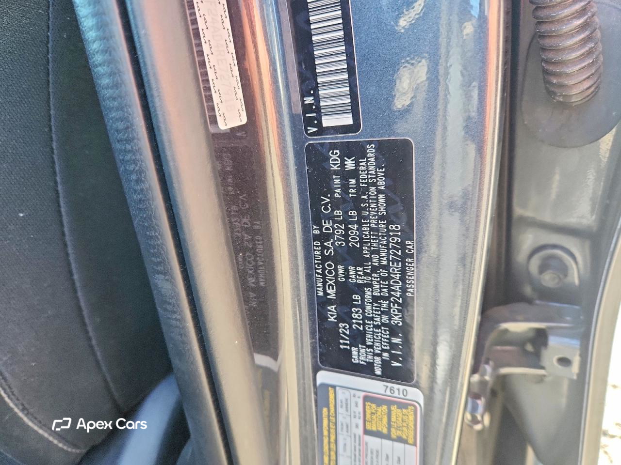 Kia Forte 2024
