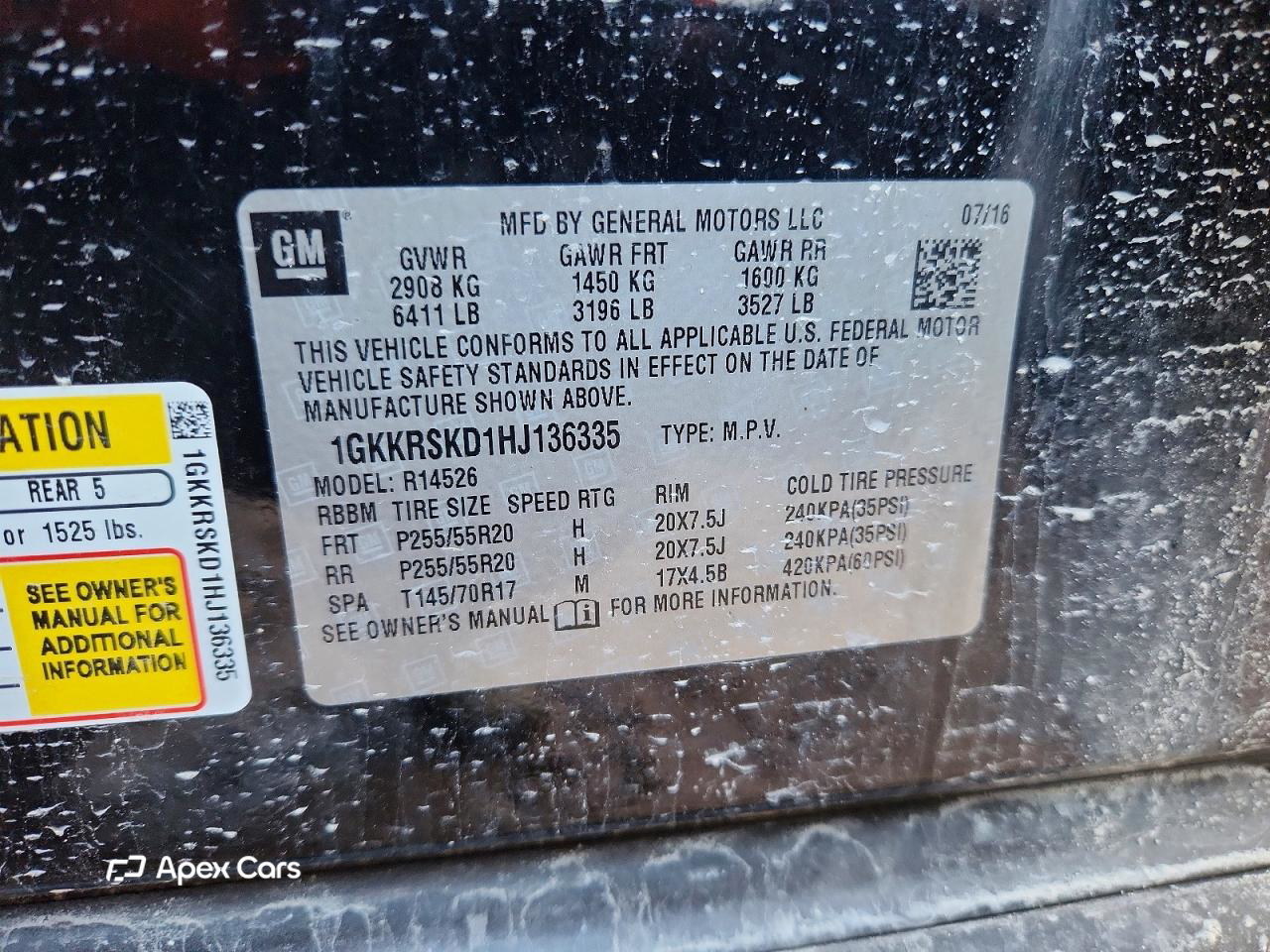 GMC Acadia 2017