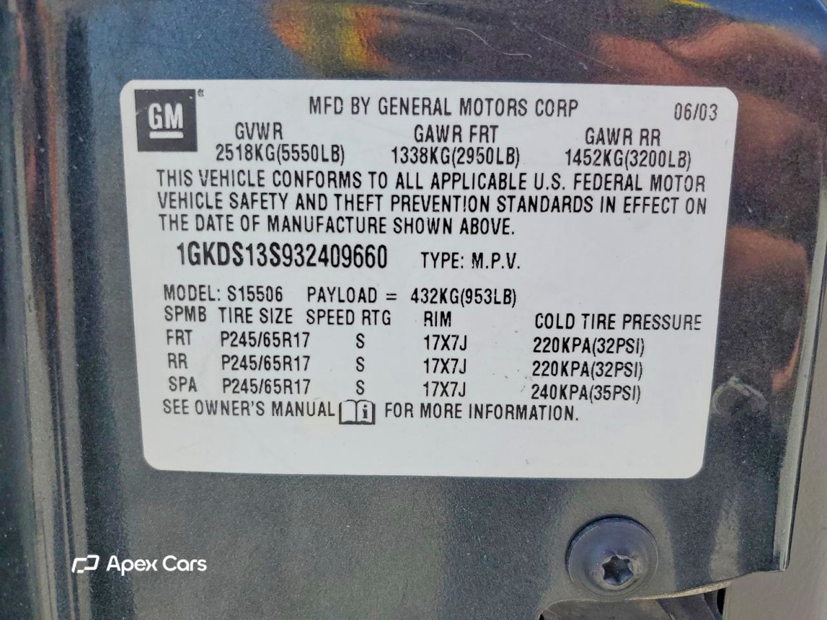 GMC Envoy 2003