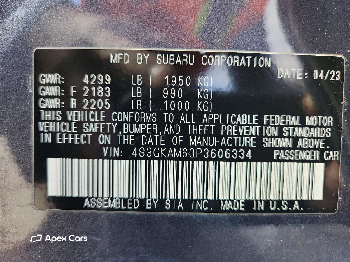Subaru Impreza 2023