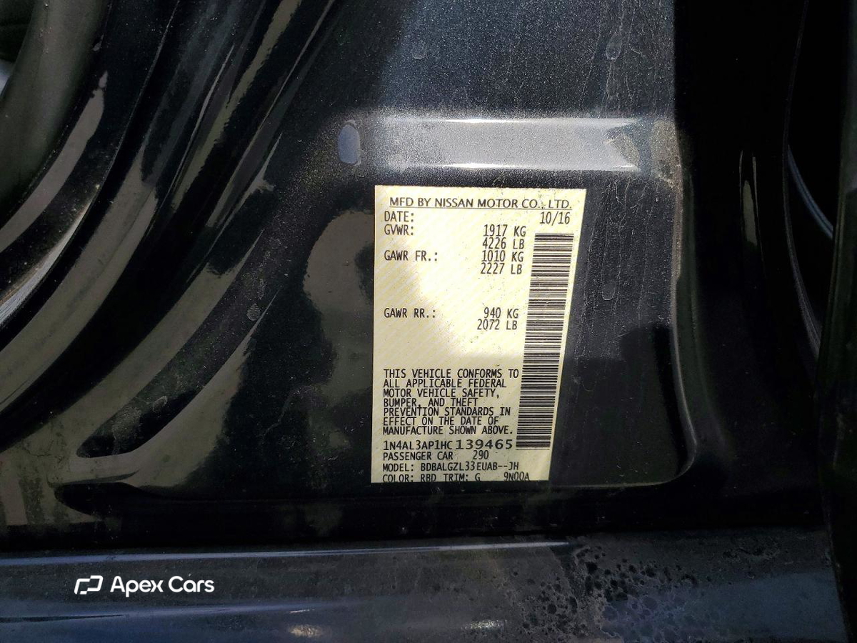Nissan Altima 2017