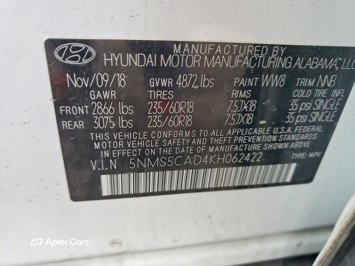 Hyundai Santa Fe 2019
