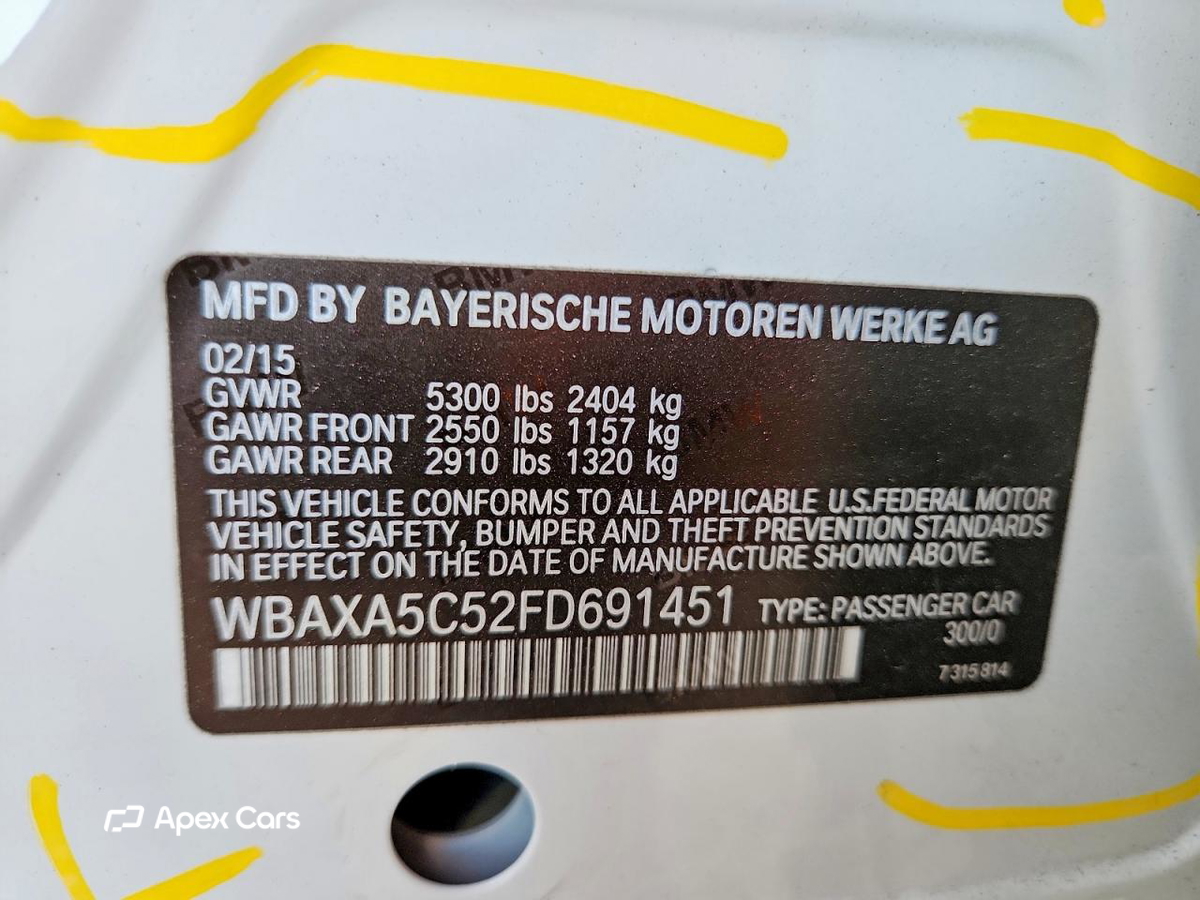 BMW Series 5 2015