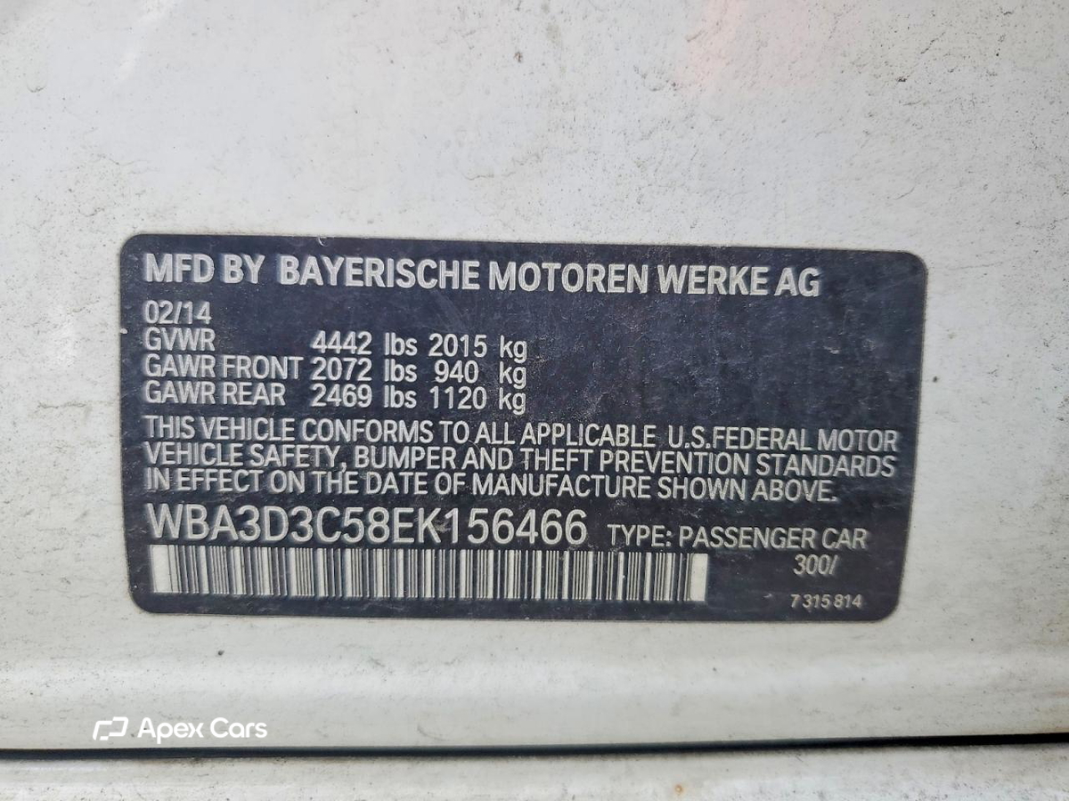 BMW Series 3 2014