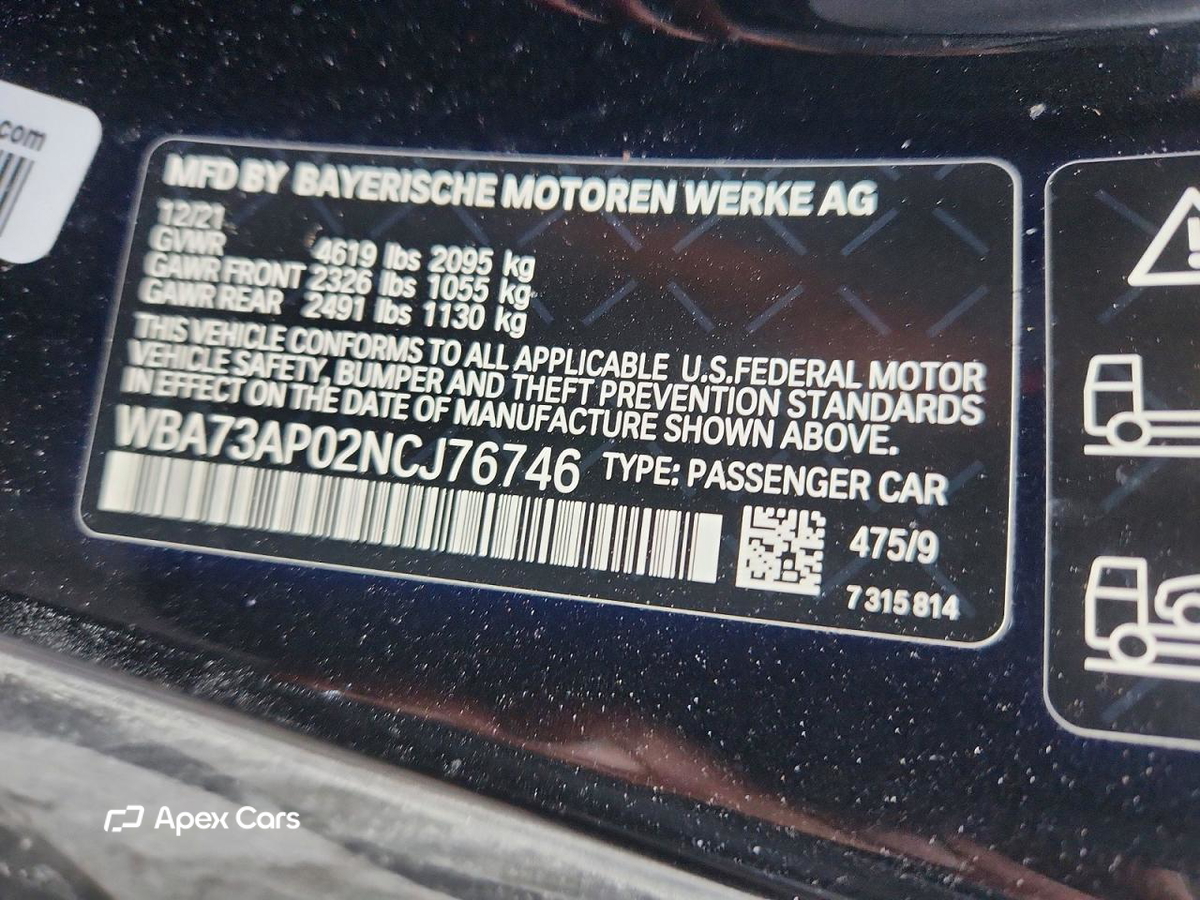 BMW Series 4 2022