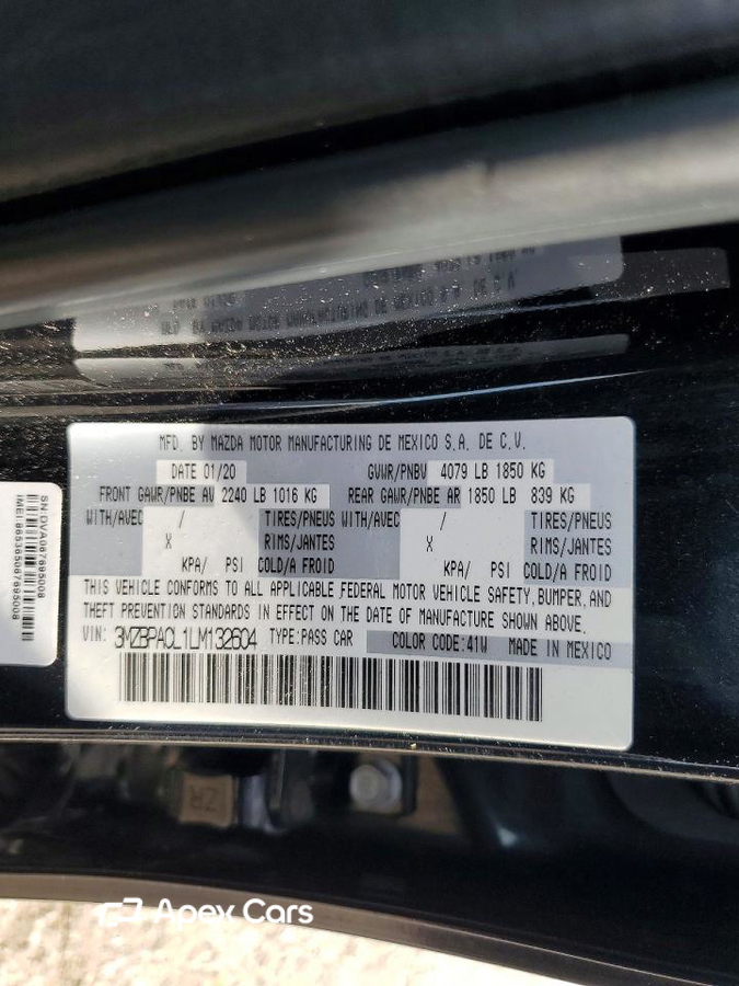 Mazda 3 2020