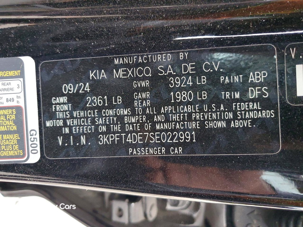 Kia K4 2025