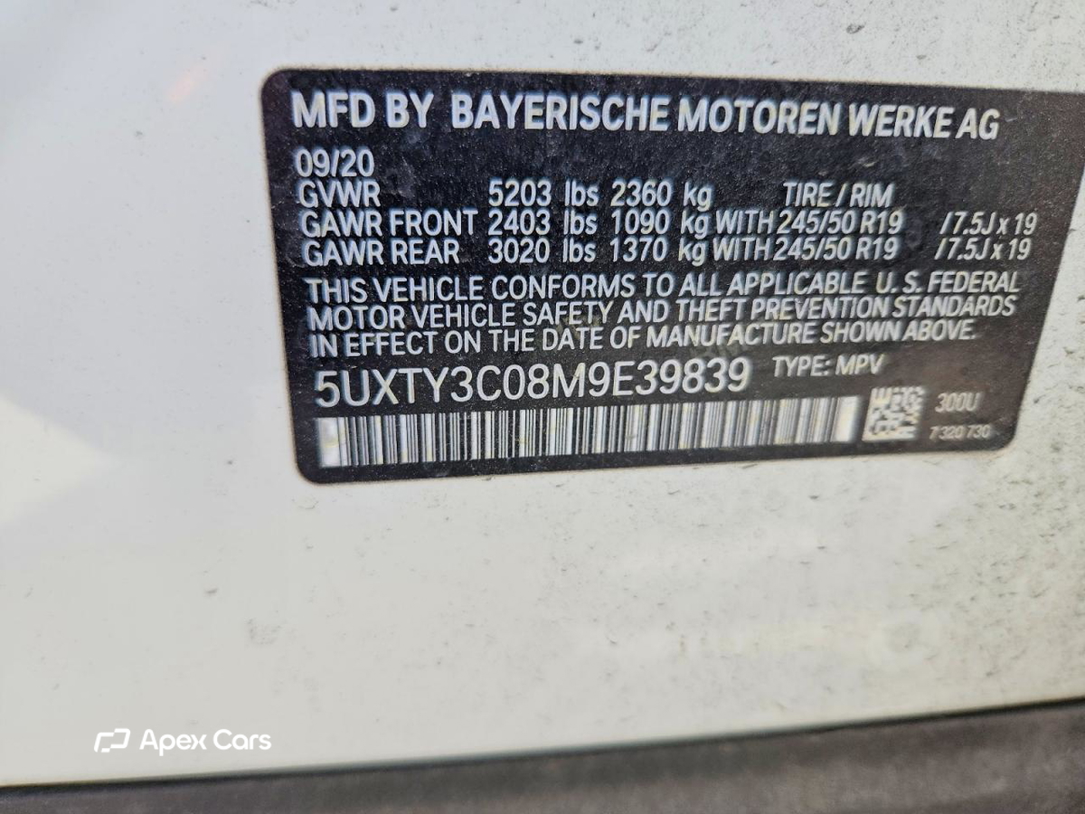BMW X3 2021