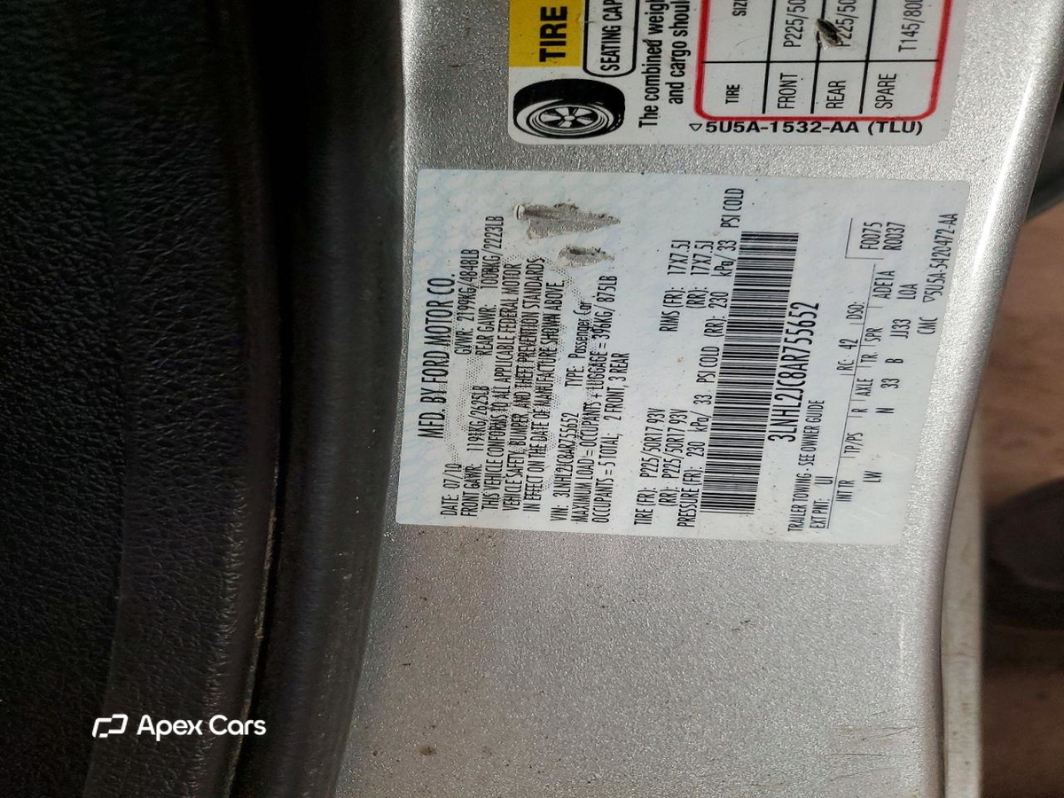 Lincoln MKZ 2010