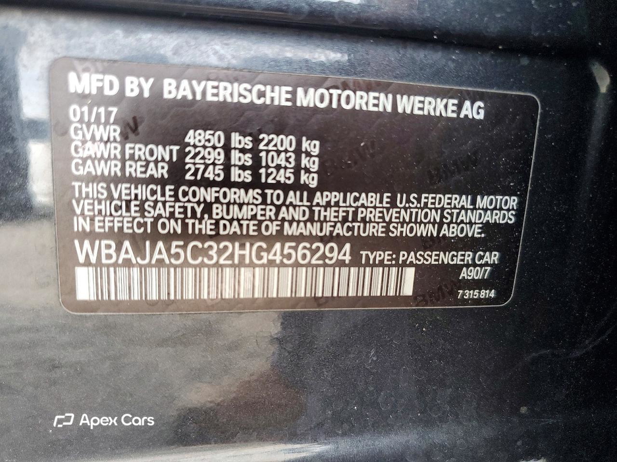 BMW Series 5 2017