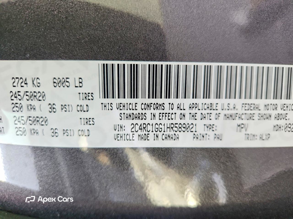 Chrysler Pacifica 2017