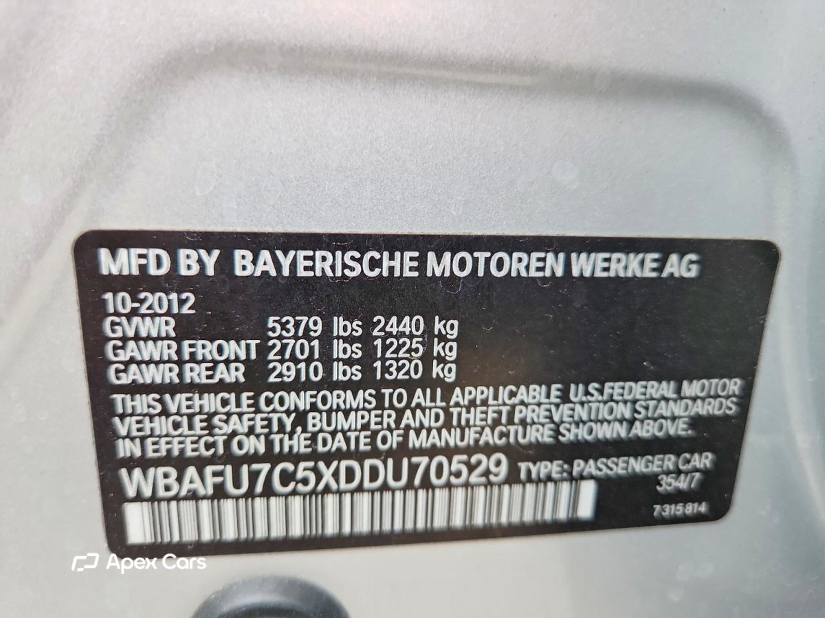 BMW Series 5 2013
