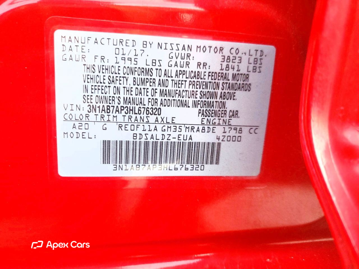 Nissan Sentra 2017