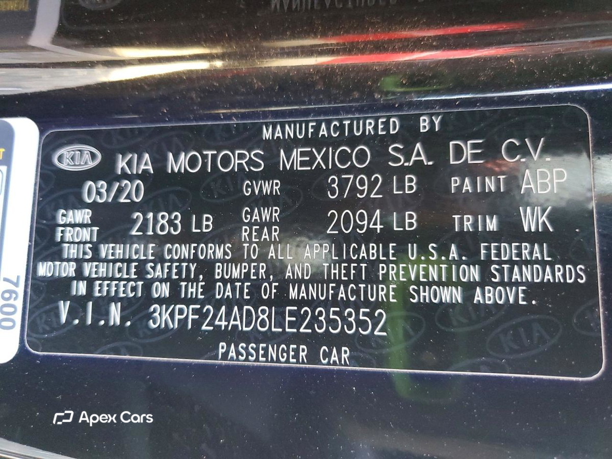 Kia Forte 2020