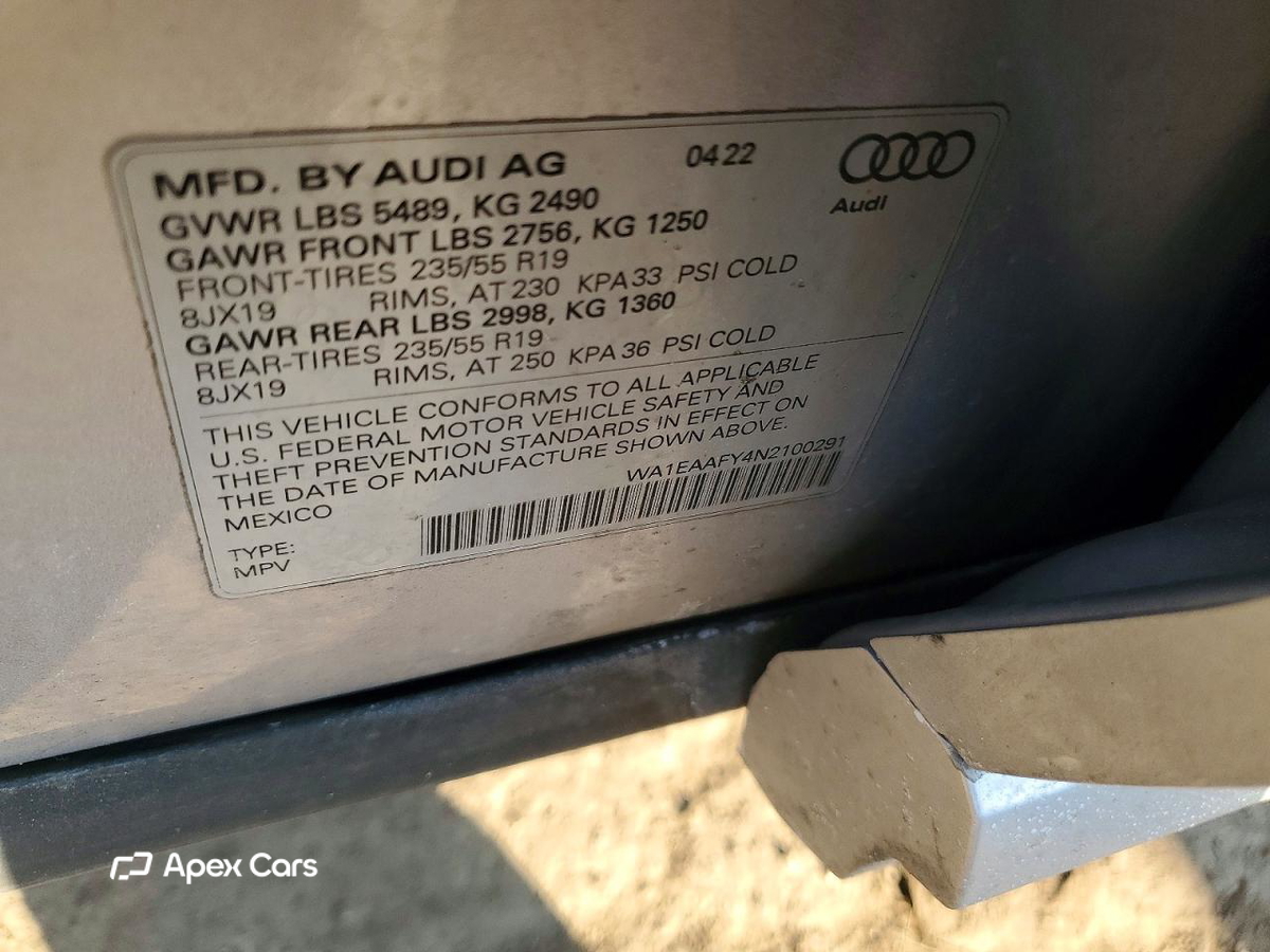 Audi Q5 2022
