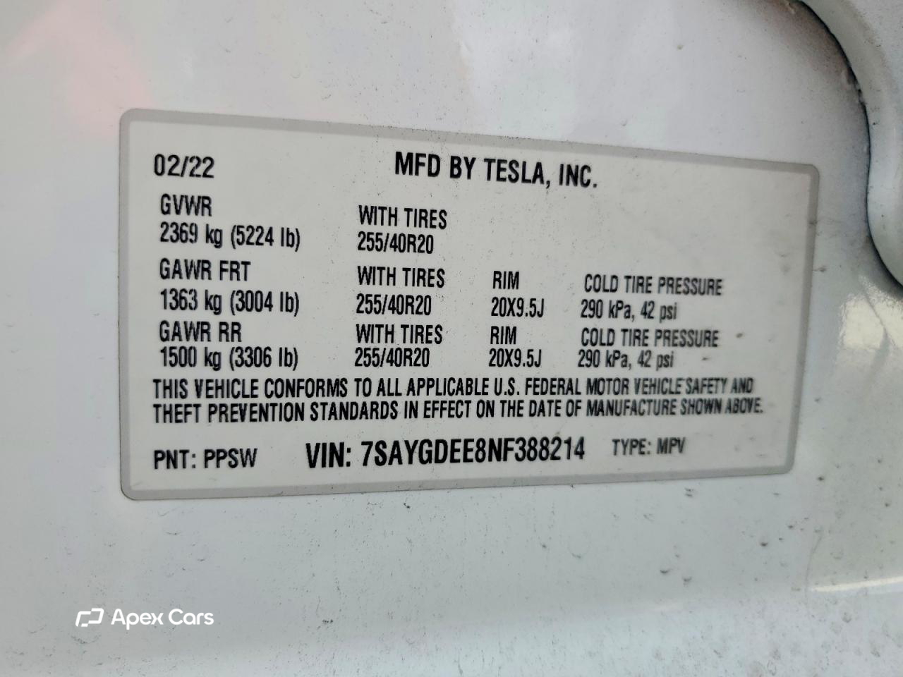 Tesla Model Y 2022