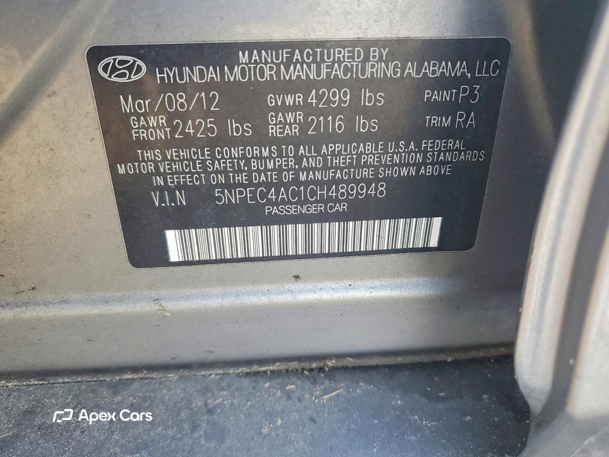 Hyundai Sonata 2012