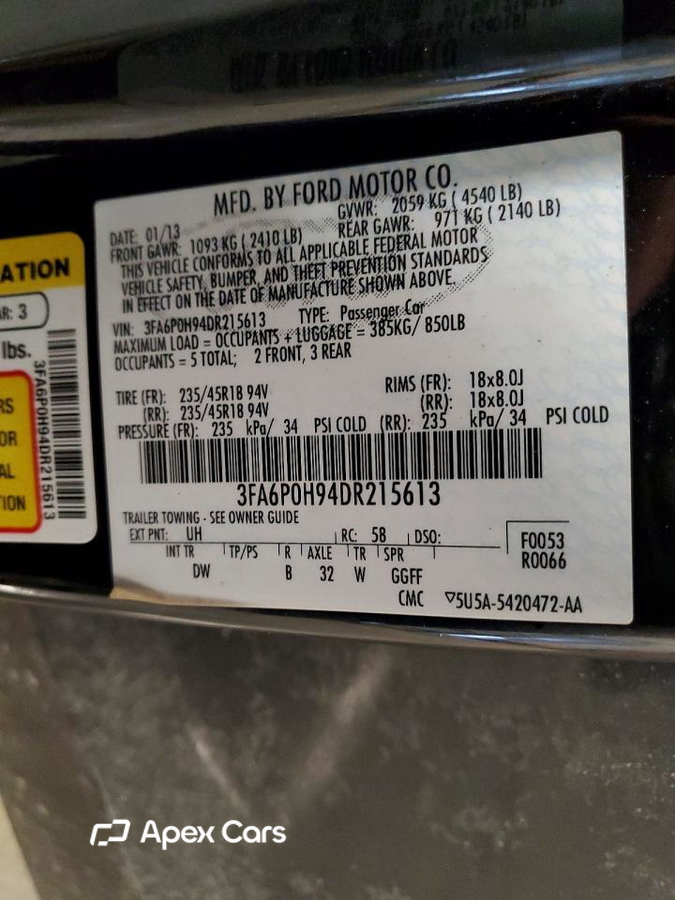 Ford Fusion 2013