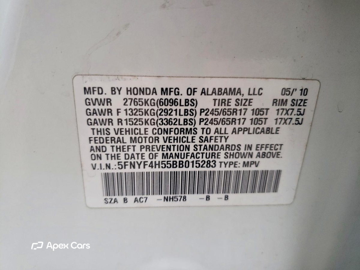 Honda Pilot 2011