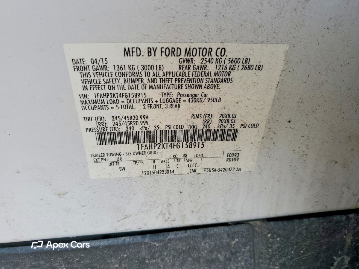 Ford Taurus 2015