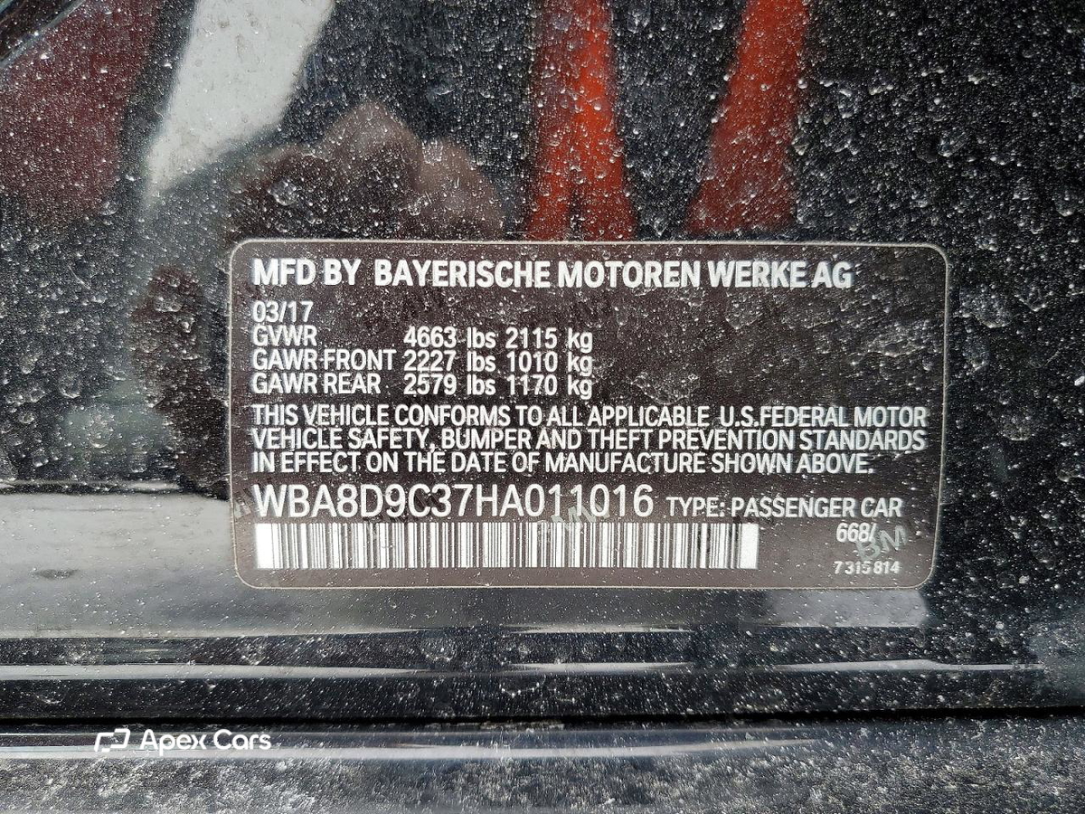BMW Series 3 2017