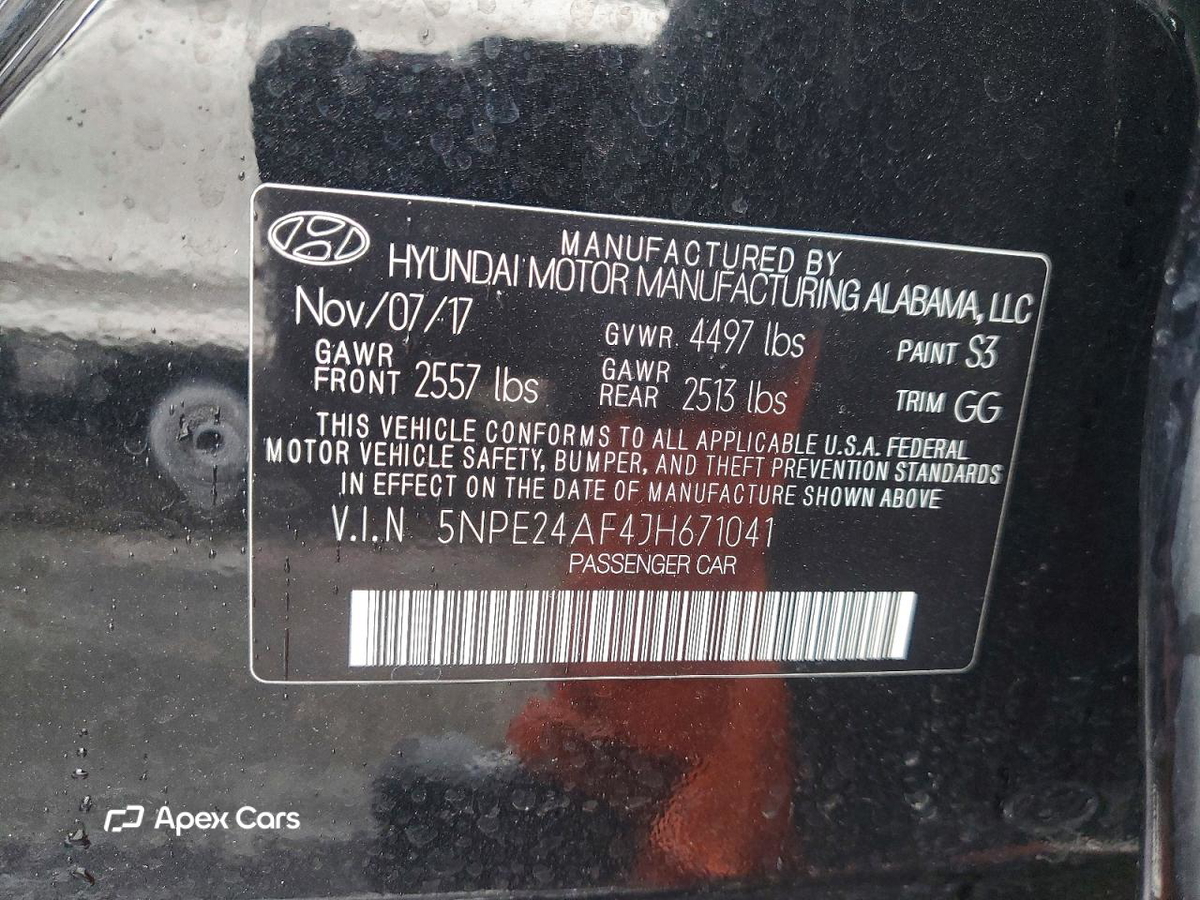 Hyundai Sonata 2018