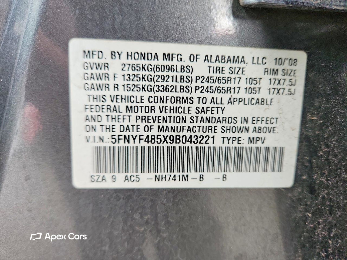 Honda Pilot 2009