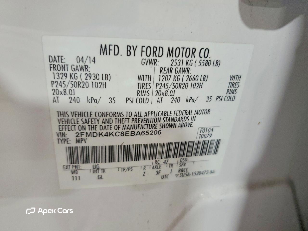 Ford Edge 2014